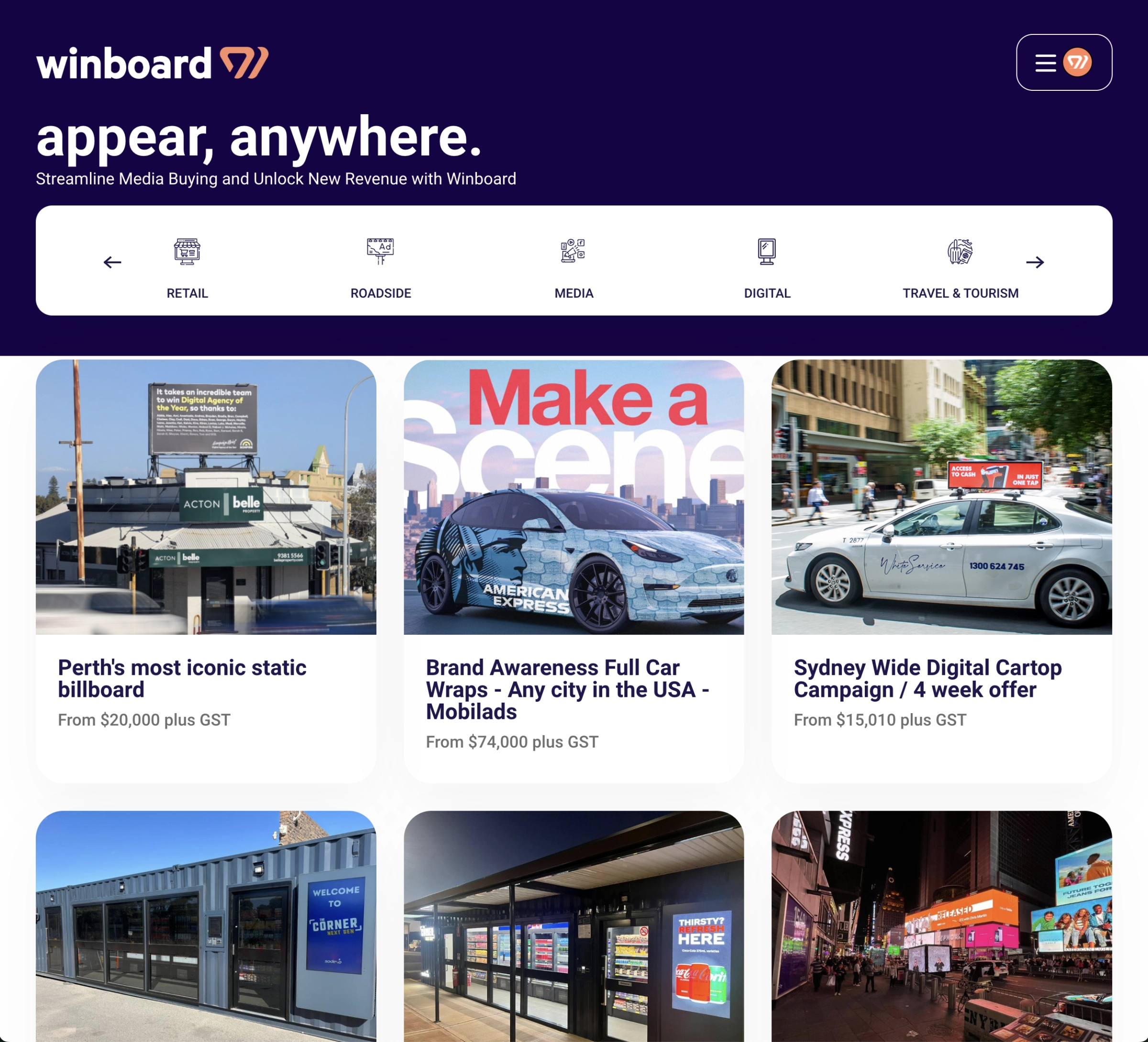 Winboard SaaS Marketplace Platform - Built by Joomstore Perth